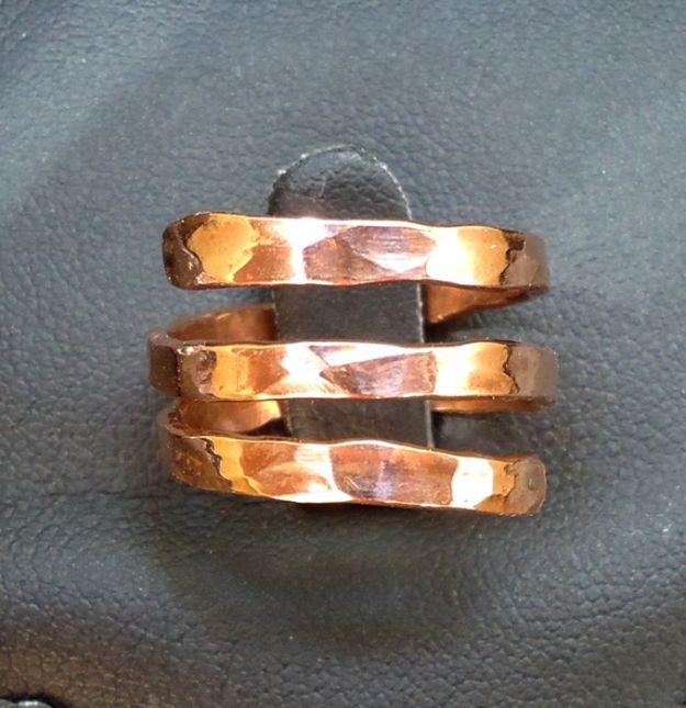 Hammered Copper Ring | DIY Men's Jewelry | How To Make A Hammered Copper Ring