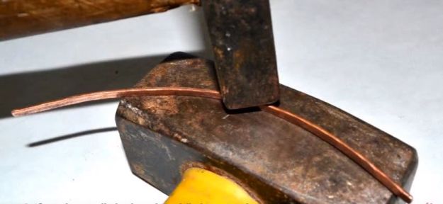 Turn the Wire | DIY Men's Jewelry | How To Make A Hammered Copper Ring