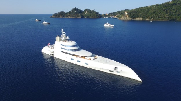 Yacht A | The Astounding Interior Of A Russian Billionaire's $300 Million Yacht