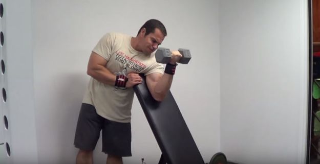Dumbbell Preacher Curl | Summer Fitness Goals For Men - Get Bigger Arms