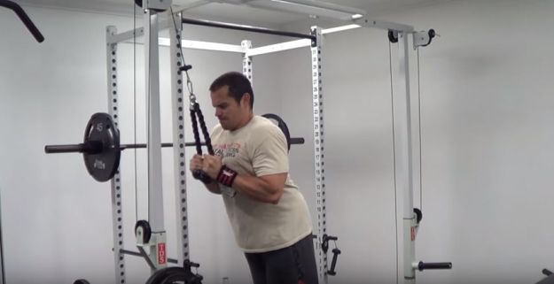 Rope Push Down | Summer Fitness Goals For Men - Get Bigger Arms