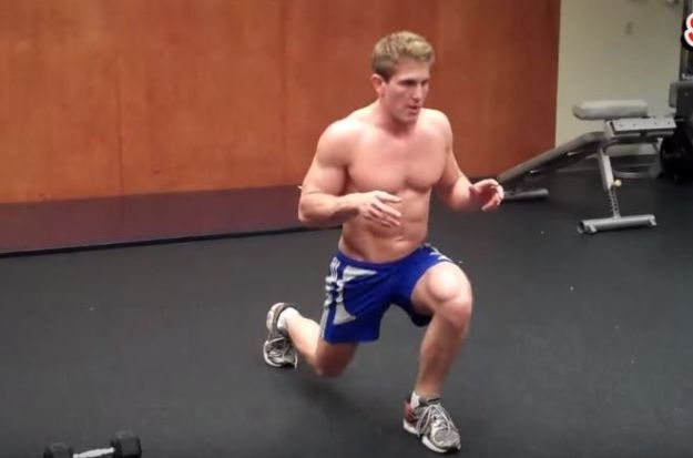 Split Jumps | Get Ripped Workout Routine For Men - The Spartacus Workout 