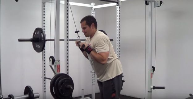 Straight Bar Tricep Push Down | Summer Fitness Goals For Men - Get Bigger Arms
