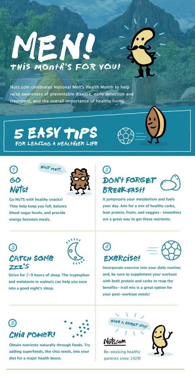 Go nuts with NUTS! | 5 Easy Tips For Living A Healthier Life