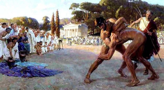 Ancient Greek Wrestling | A Brief Look At The Olympics History