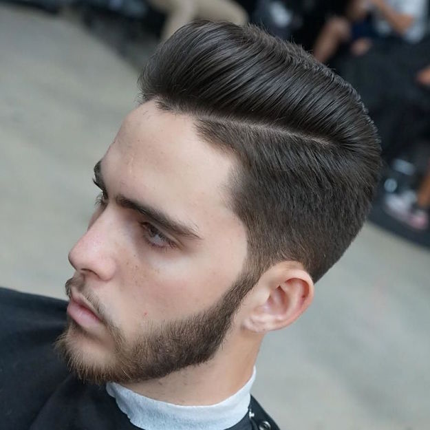 The Side-Part Pompadour | 5 Men's Short Hairstyles for Fall | Confidential Man's Grooming Guide